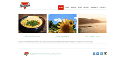 Desktop Screenshot of hannahfoods.net